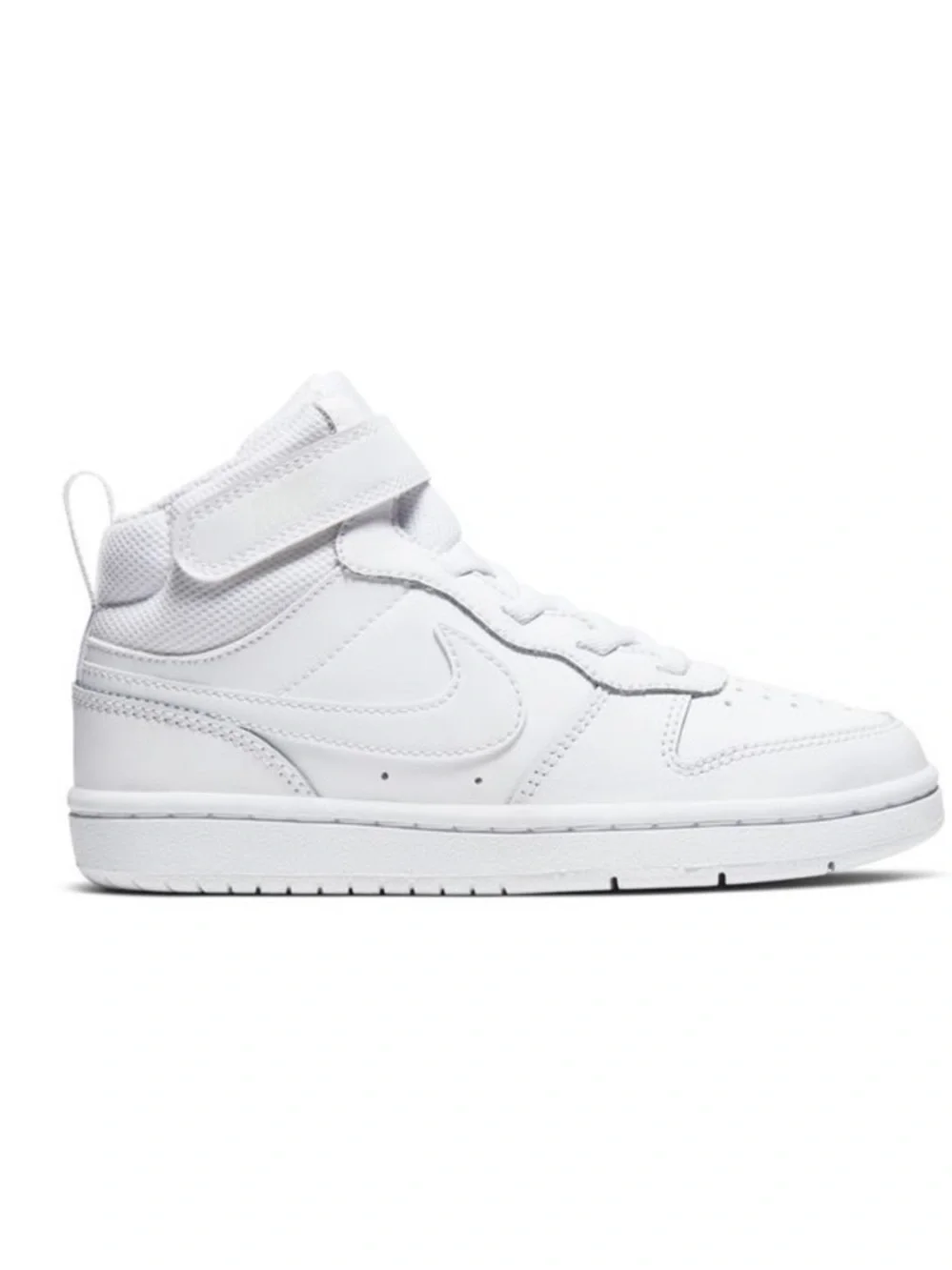 Nike Court Borough Mid 2 'Triple White Size 12c